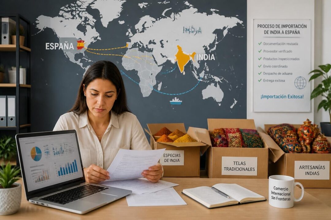 descubre cómo importar productos de india a españa sin cometer errores, siguiendo una guía paso a paso para asegurar una importación exitosa y eficiente.