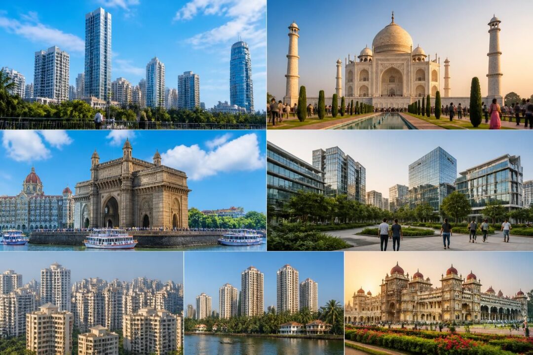 descubre las 7 mejores ciudades de india para invertir en inmobiliario en 2026 y aprovecha las oportunidades de crecimiento y rentabilidad en el mercado inmobiliario indio.