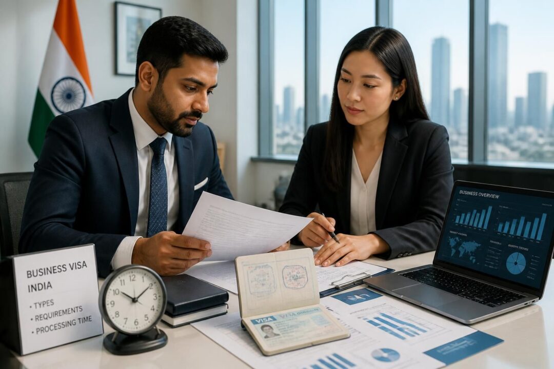 obtén toda la información sobre el visado de negocios para india: tipos disponibles, requisitos necesarios y plazos de solicitud para facilitar tu viaje de negocios.